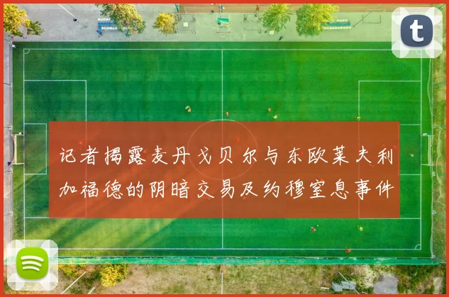 记者揭露麦丹戈贝尔与东欧莱夫利加福德的阴暗交易及约穆窒息事件真相