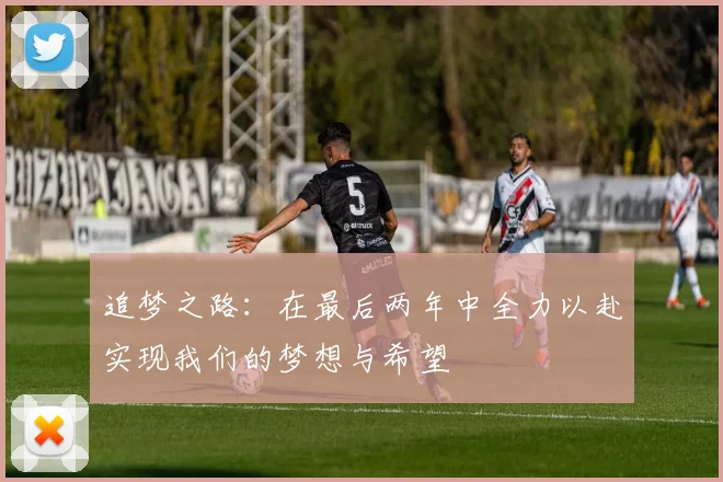 追梦之路：在最后两年中全力以赴实现我们的梦想与希望